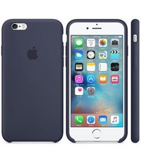 Силіконовий чохол для Apple iPhone 6 + original midnight blue