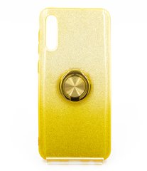 Силиконовый чехол SP Shine для Samsung A30s yellow ring for magnet