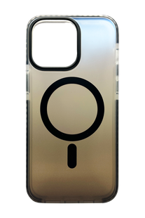 Чохол Fibra Shock-Proof with MagSafe для iPhone 15 Pro Max clear/black