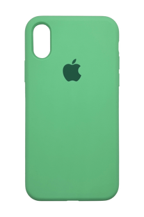 Силіконовий чохол Full Cover для iPhone X/XS spearmint
