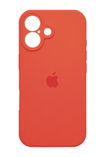 Силіконовий чохол Full Cover для iPhone 17 pumpkin Full Camera