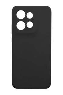 Силіконовий чохол Full Cover для Motorola Edge 50 Neo black Full Camera без logo