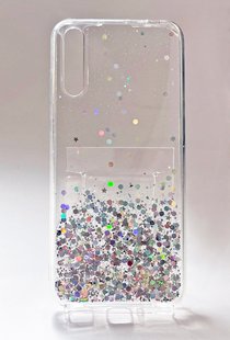 Накладка TPU Star Glitter для Huawei P Smart S Clear блестки