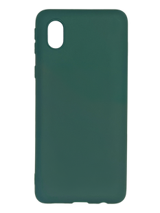 Силіконовий чохол Soft Feel для Samsung A01Core/M01Core forest green candy