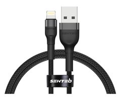 Кабель Senteo Montes series ST-01 USB to Lightning 2.4A 1m black