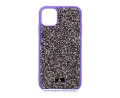 Силіконовий чохол Bling World Grainy Diamonds для iPhone 11 purple (TPU)