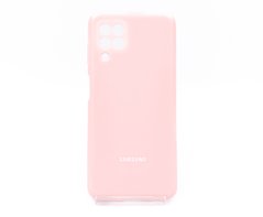Силіконовий чохол Full Cover для Samsung A22 4G/M32 4G pink Full Camera