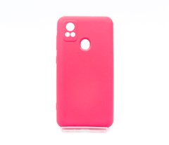 Силіконовий чохол Full Cover для Samsung A31 (2021) pink без logo Full Camera
