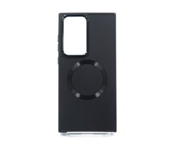 TPU чохол Bonbon Metal Style with MagSafe для Samsung S23 Ultra black