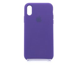 Силіконовий чохол original для iPhone X/XS new purple
