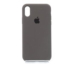 Силіконовий чохол Full Cover для iPhone X/XS brown