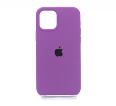 Силіконовий чохол Full Cover для iPhone 12/12 Pro grape