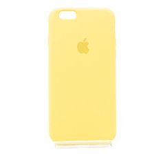Силіконовий чохол Full Cover для iPhone 6 canary yellow