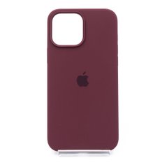 Силіконовий чохол Full Cover для iPhone 13 Pro Max plum