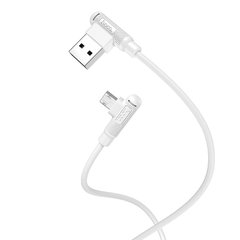 USB кабель Hoco X46 Pleasure Micro QC 2.4A/1m white