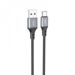 USB кабель Hoco X86 Spear Silicone Type-C 3A 1m black