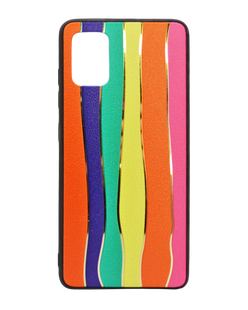 Накладка Rainbow для Samsung A51 4G orange