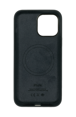 Силіконовий чохол with MagSafe для iPhone 14 midnight