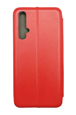 Чехол книжка Original кожа для Huawei Nova 5T red