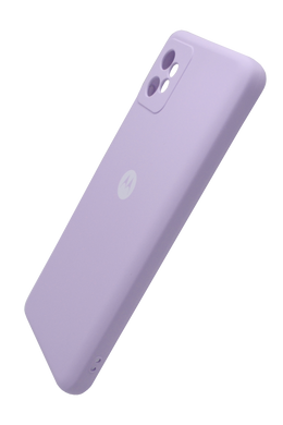 Силиконовый чехол Full Cover для Motorola Moto G32 4G light lilac Full Camera