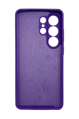 Силіконовий чохол WAVE Full Cover для Samsung S26 Ultra dark purple Full Camera