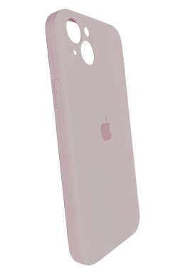 Силіконовий чохол Full Cover для iPhone 14 pink sand Full Camera