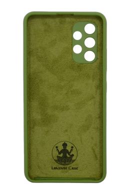 Силіконовий чохол Full Cover для Samsung A32 4G dark green Full Camera без logo