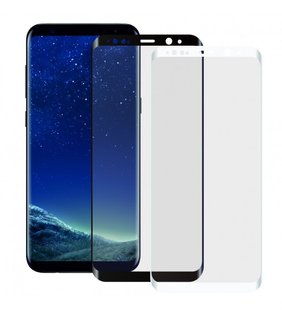 Захисне 3D скло для Samsung G955 S8+ black