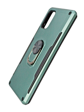 Чохол Serge Ring for Magnet для Samsung A71 green протиударний з магнітним тримачем