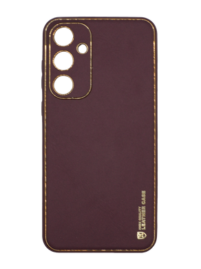 Чохол шкіра Xshield для Samsung A55 plum Full Camera