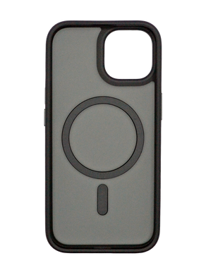 Чохол TPU+PC Metal Buttons with MagSafe для iPhone 12 Pro Max black