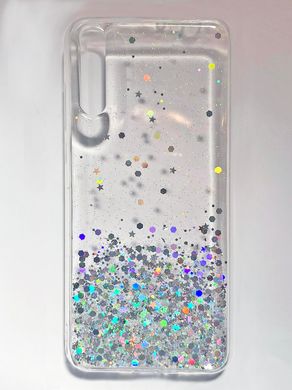 Накладка TPU Star Glitter для Huawei P Smart S Clear блискітки