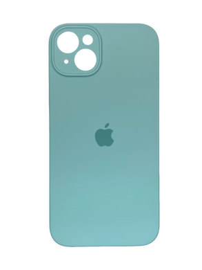 Силіконовий чохол Full Cover для iPhone 14 Plus marine green(mint gam) Full Camera