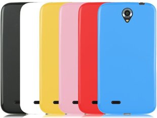 Силиконовый чехол для Lenovo A850+ colour