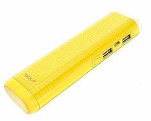 Power Bank GOLF 6000 mAh Желтый