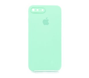 Силиконовый чехол Full Cover Square для iPhone 7+/8+ spearmint Full Camera