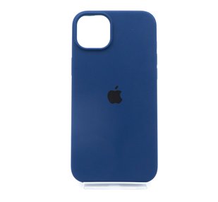 Силіконовий чохол Full Cover для iPhone 14 Plus deep navy