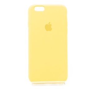 Силиконовый чехол Full Cover для iPhone 6 canary yellow