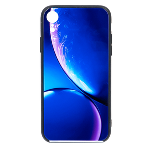 Накладка Glass Case New Planets для iPhone XR