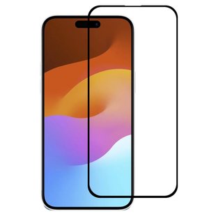 Захисне скло SKLO 3D Full Glue для iPhone 15 Plus black