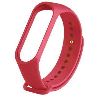 Ремінець Silicone Xiaomi MI Band 3/4 raspberry