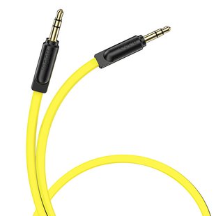 AUX кабель Hoco UPA16 AUX Audio Cable 1m yellow