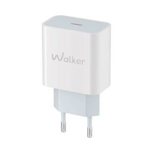 Сетевое зарядное устройство Walker WH-39 PD/3A/20W white