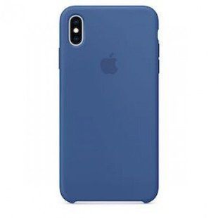 Силіконовий чохол original для iPhone XS Max blue