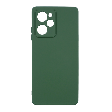 Силіконовий чохол Full Cover для Xiaomi Redmi Note 12 Pro 5G dark green Full Camera без logo