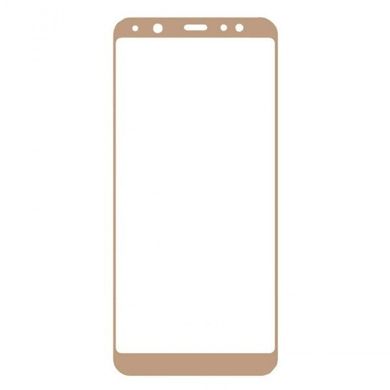 Захисне скло для Samsung A600/A6 (2018) gold