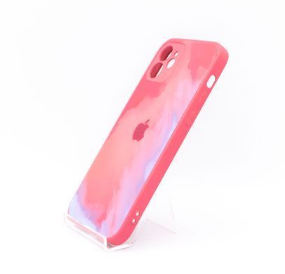 Силіконовий чохол Bright colors для iPhone 12 crimson (TPU)