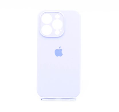 Силіконовий чохол Full Cover для iPhone 15 Pro lilac (dasheen) Full Camera