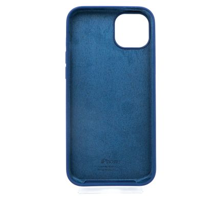 Силіконовий чохол Full Cover для iPhone 14 Plus deep navy