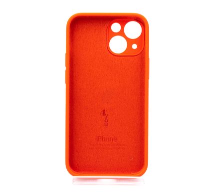 Силіконовий чохол Full Cover для iPhone 13 mini red Full Camera
